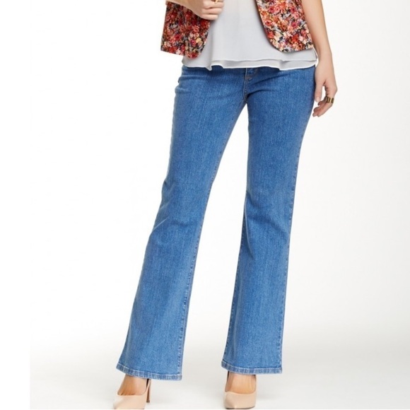 NYDJ Sarah Bootcut Jeans Light Wash - 4 - Picture 1 of 6
